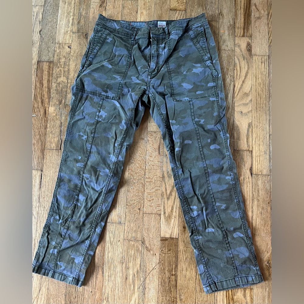 Anthropologie Camouflage Cargo Pants